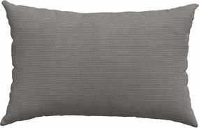 vidaXL Μαξιλάρι Καναπέ 2 pcs Ανοιχτό γκρι 60 x 40 cm