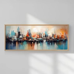 Πίνακας Xenbo pakoworld με ψηφιακή εκτύπωση και πλαίσιο 120x2x50εκ