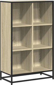 vidaXL Βιβλιοθήκη Χρώμα Sonoma Δρυς 65,5x33x107,5 εκ. Μοριοσανίδα