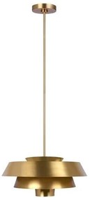 Κρεμαστό Φωτιστικό Οροφής 1xE27 Brisbin Elstead Lighting-FE-BRISBIN-BB-Ορείχαλκος FE-BRISBIN-BB
