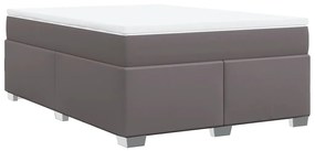 ΚΡΕΒΑΤΙ BOXSPRING ΜΕ ΣΤΡΩΜΑ ΓΚΡΙ 160X200ΕΚ. ΑΠΟ ΣΥΝΘΕΤΙΚΟ ΔΕΡΜΑ 3285219