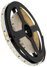 GloboStar® 70260 Ταινία LED SMD 2835 CCT 3in1 5m 12W/m 120LED/m 120° DC 24V IP20 1440lm/m Ψυχρό Λευκό 6000K &amp; 1400lm/m Φυσικό Λευκό 4500K &amp; 1360lm/m Θερμό Λευκό 3000K