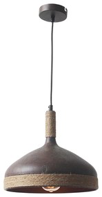 Φωτιστικό Κρεμαστο Aca KS182630RR COTTAGE Καφέ (Brown)