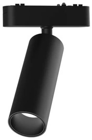 Σποτ Φωτιστικό Ράγας COB Led 15W 40VDC 24 Μοίρες Dimmer 3000K Lumen-22-241524100-Μαύρο 22-241524100