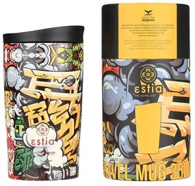 Θερμός Ποτήρι Travel Mug Save The Aegean GRAFFITI RHYTHM 350ml