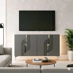 Stewehome κονσόλα τηλεόρασης πολύχρηστο ντουλάπι και γωνιά καφέ 120x32x15 cm