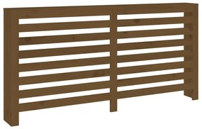 vidaXL Κάλυμμα Καλοριφέρ Καφέ μελί 169x19x84 εκ. από Μασίφ Ξύλο Πεύκου