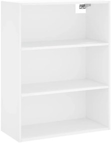 vidaXL Ντουλάπι Λευκό 69,5x34x180 εκ. από Επεξεργασμένο Ξύλο