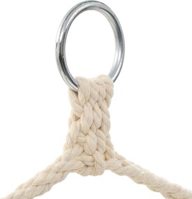 Κρεμαστή Καρέκλα / Αιώρα Μεγάλη Καφέ Υφασμάτινη