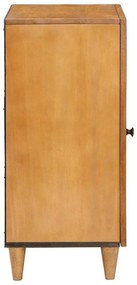 vidaXL Πλαϊνό γραφείο Ανοιχτό καφέ 33.5 x 40 x 75 εκ