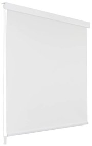 Κουρτίνα Μπάνιου Ρολό Λευκή 120 x 240 εκ. - Λευκό