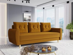 Καναπές - κρεβάτι Dream τριθέσιος-Moustardi