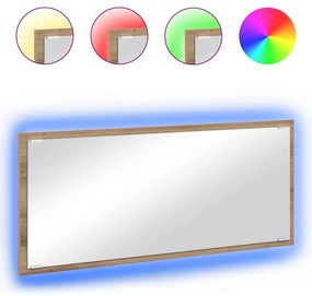 vidaXL Καθρέφτης artisan δρυς 90 x 8.5 x 37 εκ Επεξεργασμένο ξύλο
