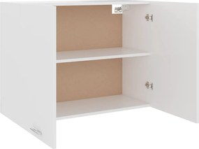 vidaXL Κρεμαστό Ντουλάπι "Lyon" Λευκό 80x31x60 εκ. από Τεχνητό Ξύλο