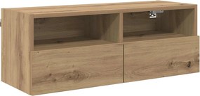 vidaXL Βάσεις τηλεόρασης 2 pcs Artisan Oak Επεξεργασμένο ξύλο