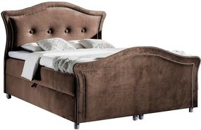 Επενδυμένο κρεβάτι Bedran Lux-Kafe-160 x 200