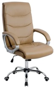 ΚΑΡΕΚΛΑ ΓΡΑΦΕΙΟΥ ZAMORA ΔΙΕΥΘΥΝΤΙΚΗ HM1087.09 ΣΕ CAMEL ΧΡΩΜΑ 51x71x123 εκ.