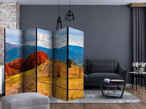 Διαχωριστικό με 5 τμήματα - Autumn landscape in the Carpathian mountains II [Room Dividers]