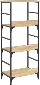 vidaXL Βιβλιοθήκη Sonoma Δρυς 50x33x117,5 εκ. Επεξεργασμένο Ξύλο