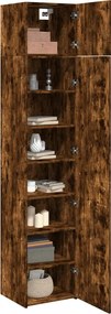 vidaXL Ντουλάπι Αποθήκευσης Στενό Δρυς 45x42,5x225 εκ. Επεξεργ. Ξύλο