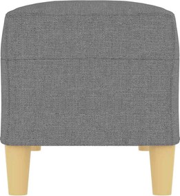 vidaXL Πάγκος Σκούρο Γκρι 100x35x41 εκ. Υφασμάτινος