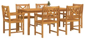 vidaXL Καρέκλες Κήπου 2 τμχ 56x56x90 εκ Μασίφ Ξύλο Ακακίας