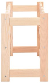 Ραφιέρα/Σταντ Κρασιών για 12 Φιάλες από Μασίφ Ξύλο Πεύκου