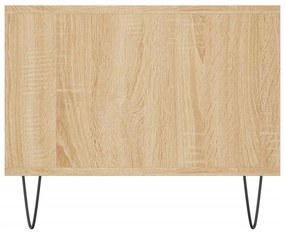 vidaXL Τραπεζάκι Σαλονιού Sonoma Δρυς 102x50x40 εκ. από Επεξεργ. Ξύλο