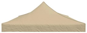 vidaXL Κάλυμμα Τέντας Εκδηλώσεων Μπεζ 6 x 3 μ. 270 γρ/μ²