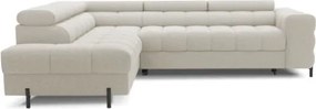 Γωνιακός καναπές Ferucce-Krem-Αριστερή - 276.00Χ200.00Χ93.00cm