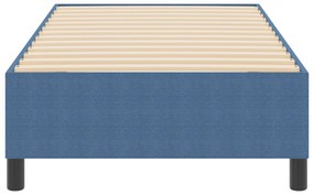 vidaXL Κρεβάτι Box Spring Μπλε 100x200 εκ Κορντούρα