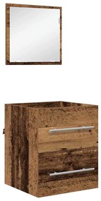 vidaXL Ντουλάπι Μπάνιου 41 x 38.5 x 48 cm Επεξεργασμένο ξύλο