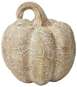 Διακοσμητική Κολοκύθα VRE119K2 18cm Beige Espiel Polyresin