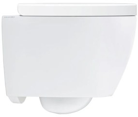 Scarabeo Moon Clean Flush 552400C Πορσελάνινη Λεκάνη Κρεμαστή Rimless 45cm με κάλυμμα βακελίτη Soft Close αποσπώμενο
