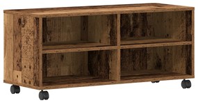 vidaXL Ντουλάπα TV Παλιού Ξύλου 90x35x35 εκ Επεξεργασμένο Ξύλο