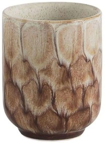 Ποτηροθήκη Turtle AH-BA24023 Φ7,5x10cm Brown Andrea House Ceramic