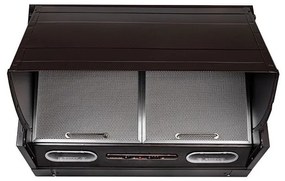 Davoline P141 D BR LED Πτυσσόμενος Απορροφητήρας 59.9cm Καφέ