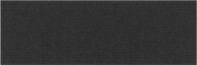 vidaXL Κεφαλάρι Τοίχου 12 pcs Μαύρο 90 x 30 cm ύφασμα