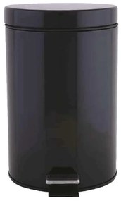 Κάδος Απορριμμάτων 7Lt 05387.001 23x22x32cm Black Matte Metal