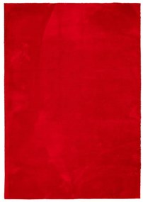 Χαλί HUARTE με Κοντό Πέλος Μαλακό/ Πλενόμενο Μπλε 120x170 εκ. - Κόκκινο