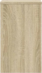 vidaXL Βάσεις Φυτών 2 Τεμ. Sonoma Δρυς 30x30x50 εκ. Επεξεργασμένο Ξύλο