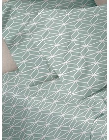 Παπλωματοθήκη Menta Εμπριμέ 520 Aqua Υπέρδιπλη (230x250)