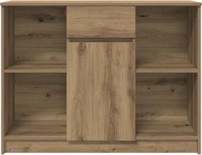 vidaXL Συρταριέρα με Συρτάρια Τεχνίτης Δρυς 101x35x76 εκ. Επεξ. Ξύλο