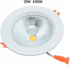 Φωτιστικό LED - Downlight - 20W - 6500K - 065003
