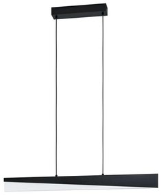 Φωτιστικό Οροφής-Ράγα Isidro 99562 79,5x6x110cm Led 27W Black-White Eglo