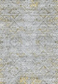 ΧΑΛΙ SHINY VELVET 6044/Anthracite Yellow - 160cm x 230cm - 2000895