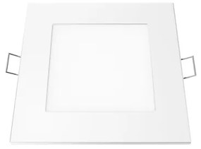 Φωτιστικό Οροφής Πάνελ LED 6W 3000K Plato PLATO630SW ACA-PLATO630SW-Λευκό PLATO630SW