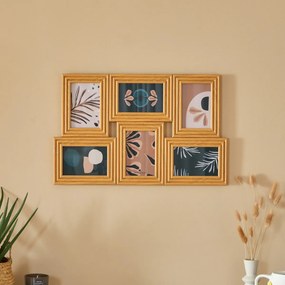 Κορνίζα Τοίχου 6 Θέσεων (55.5x2x35.2) A-S Sandra 206496