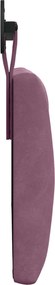 vidaXL Κεφαλάρι κρεβατιού κρεμαστό Μοβ Βελούδο