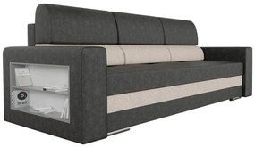 Καναπές κρεβάτι Decatur 100, Αριθμός θέσεων: 4, Αποθηκευτικός χώρος, 88x236x92cm, 116 kg, Πόδια: Ξύλο | Epipla1.gr